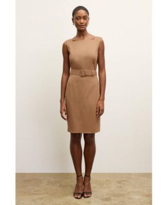 Women's Cynthia Dress - Washable Wool Twill