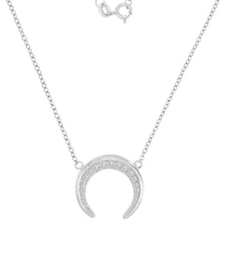 Macy's - Cubic Zirconia Multicolor Cactus 18" Pendant Necklace