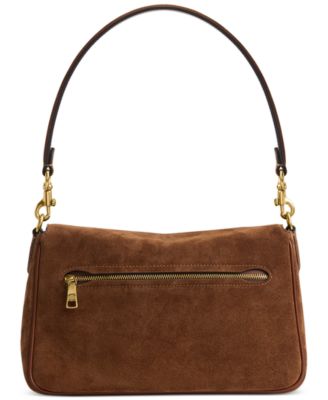 Tabby Small Soft Suede Shoulder Bag 