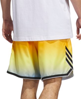 Men's Faded 3-Stripes Logo Shorts
