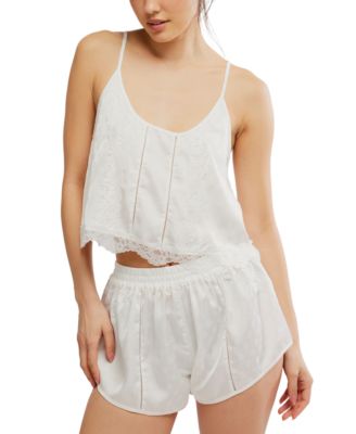 Free People - Women's Midnight Muse Cami And Shorts Pajama Set