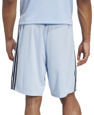 Men's Pique 3-Stripes Logo Training Shorts