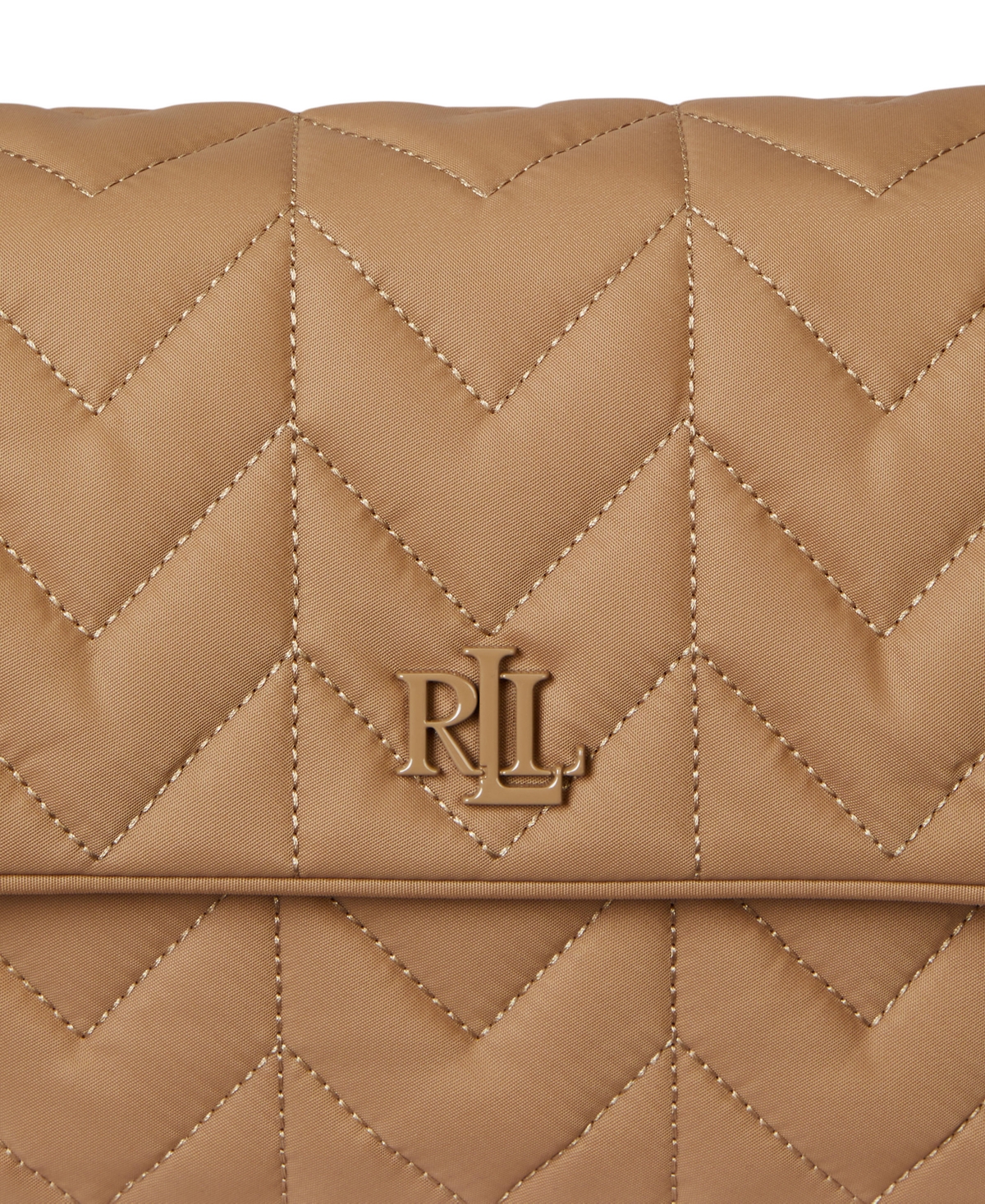 Ralph Lauren Quilted Small Stevie Messenger Bag