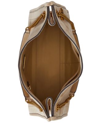 Suede Large Bradley Shopper Tote Bag