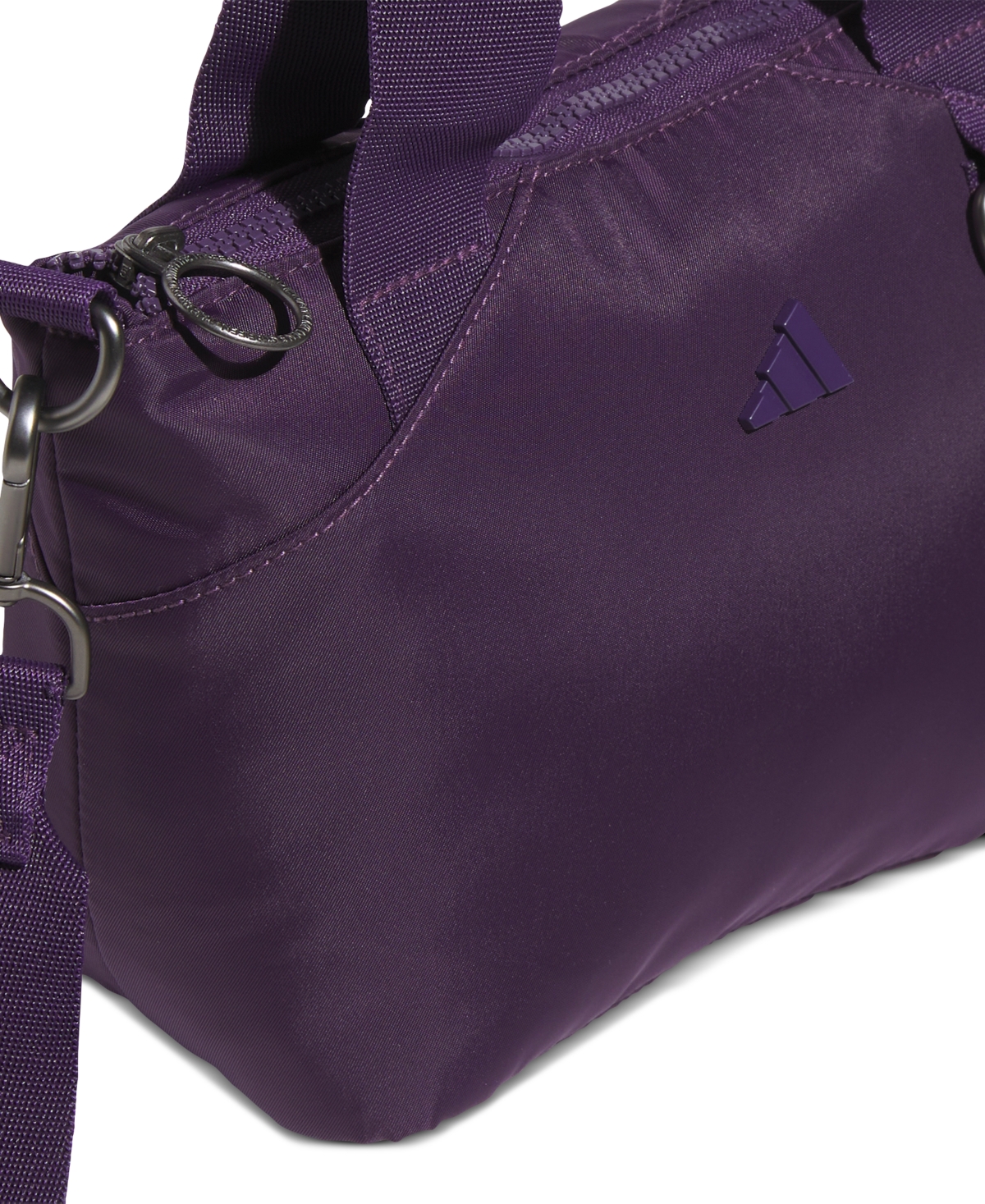 Adidas Originals Premium Mini Tote Bag In Purple