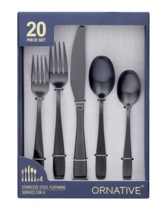 Remus 20-Pc. Flatware Set, Service for 4