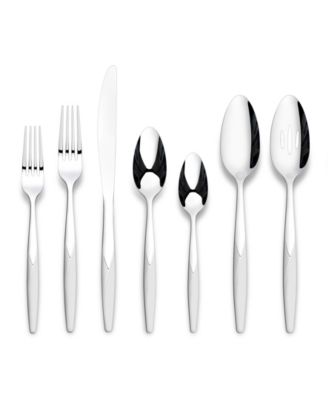 Anona 42-Pc. Flatware Set with Wire Caddy, Service for 8