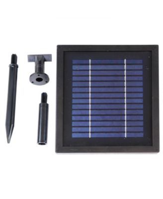 46" H Outdoor 2-Tier Pineapple Solar Water Fountain with Battery Backup