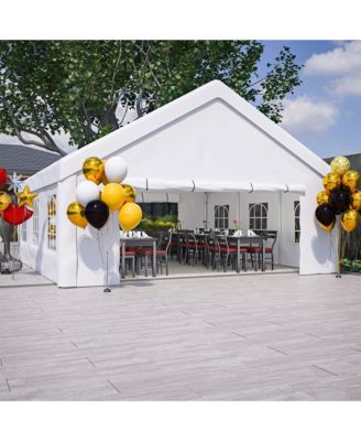 20x20ft Party Tent with Removable Walls - Waterproof Outdoor Canopy for Events