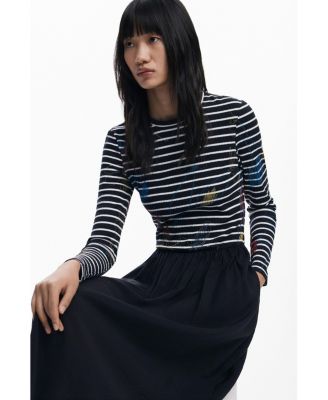 Women's Striped combined dress