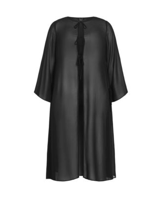 Plus Size Remi Longline Jacket