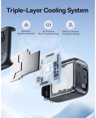 Baseus Enercore with Single Retractable USB-C Cable Charger 45W