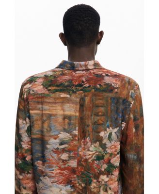 Men's Long-sleeve checkered shirt