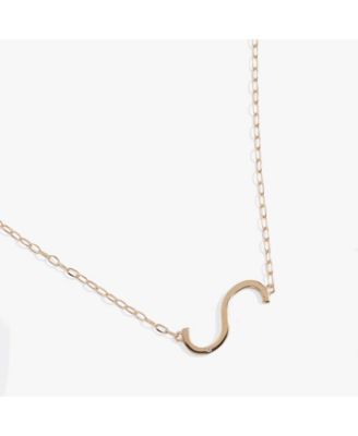 Precious Elongated Initial S