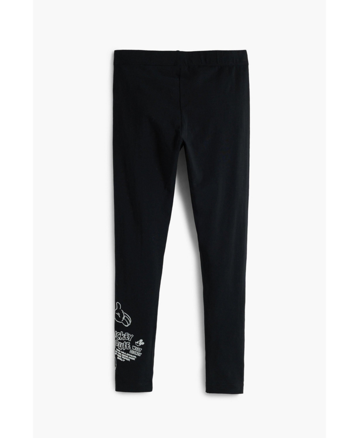 Desigual Girls's Mickey Mouse Leggings In Black