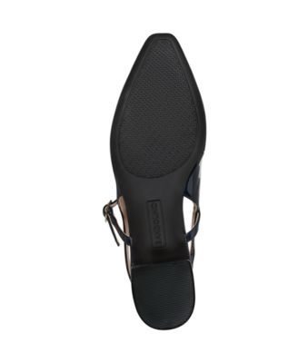 Women's Adana Bow Slingback Block Heel Pumps