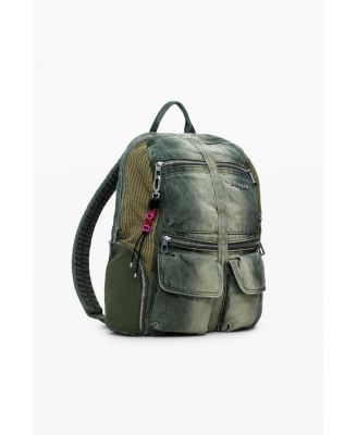 Women's Large combined denim backpack