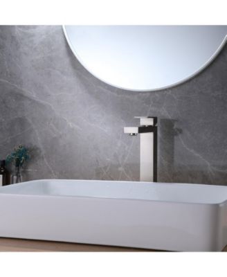 Single Hole Single Handle Bathroom Vessel Sink Faucet With Supply Hose