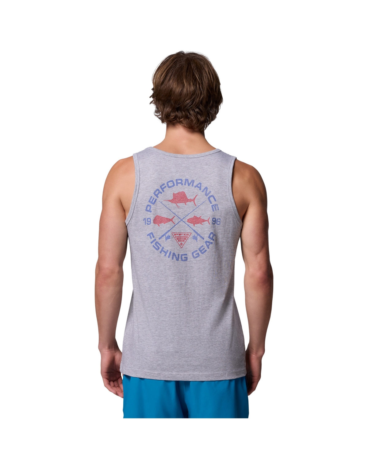 Men's Cast Graphic Tank Top - White cap
