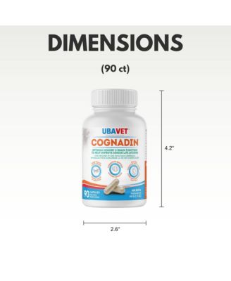 Memory & Brain Support for Senior Dogs – 90 ct Cognitive Health Supplement