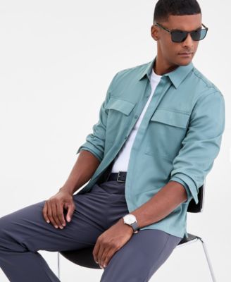 Men's Owen Regular-Fit Button-Down Shirt, Exclusively at Macy's 