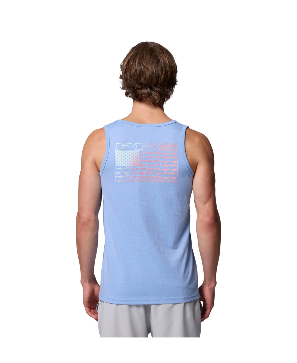 Men's Brissett Graphic Tank Top - White cap
