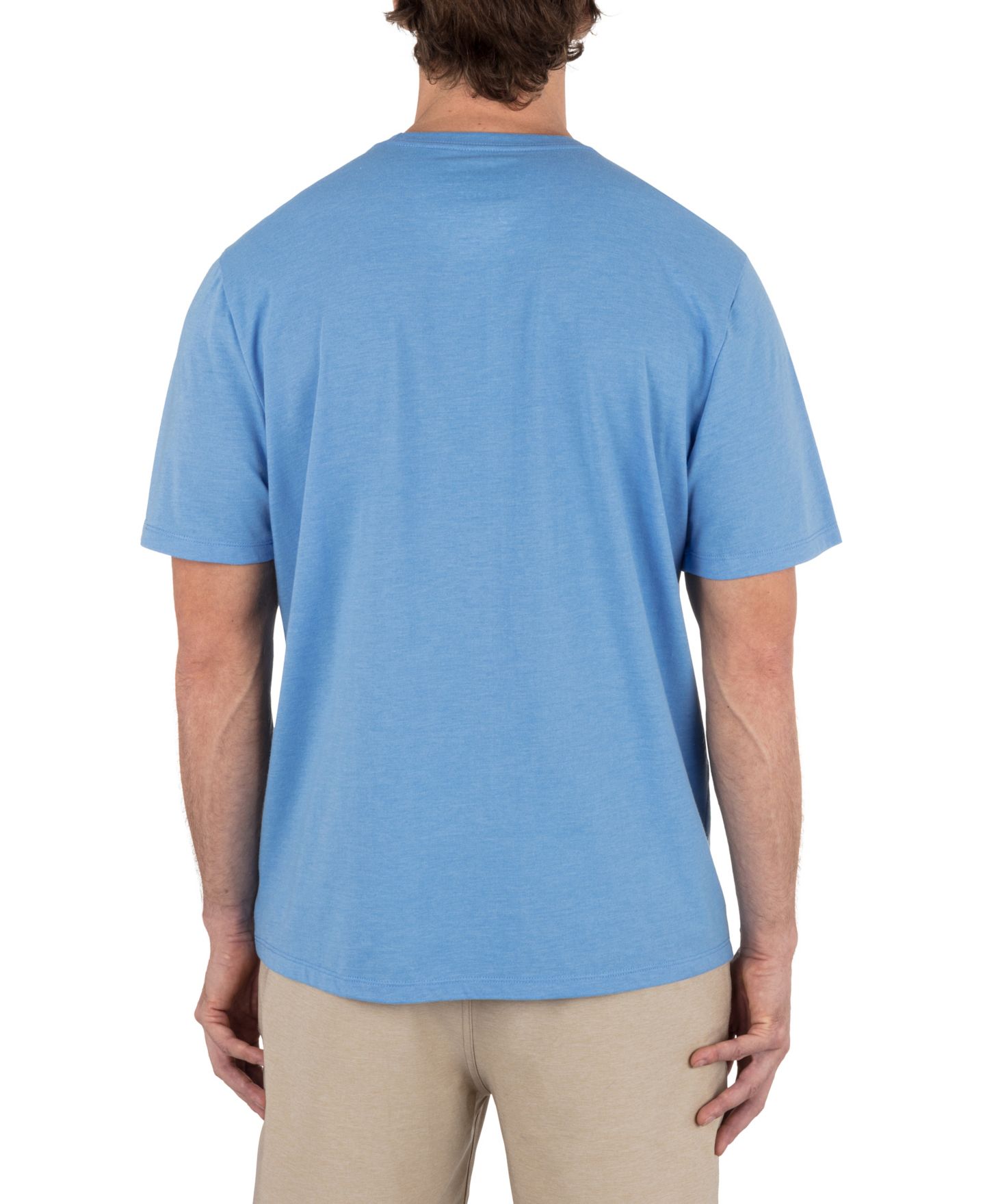 Мужская футболка Hurley Hula Hula Short Sleeve, цвет: Меланжевый — фото 2