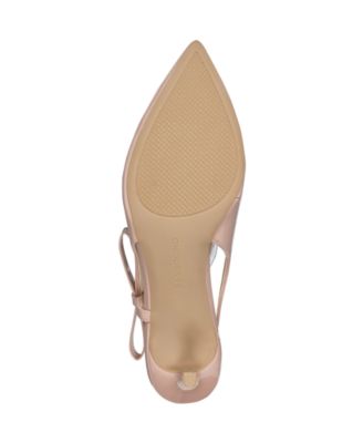 Women's Alilac Bow Slingback Kitten Heel Pumps