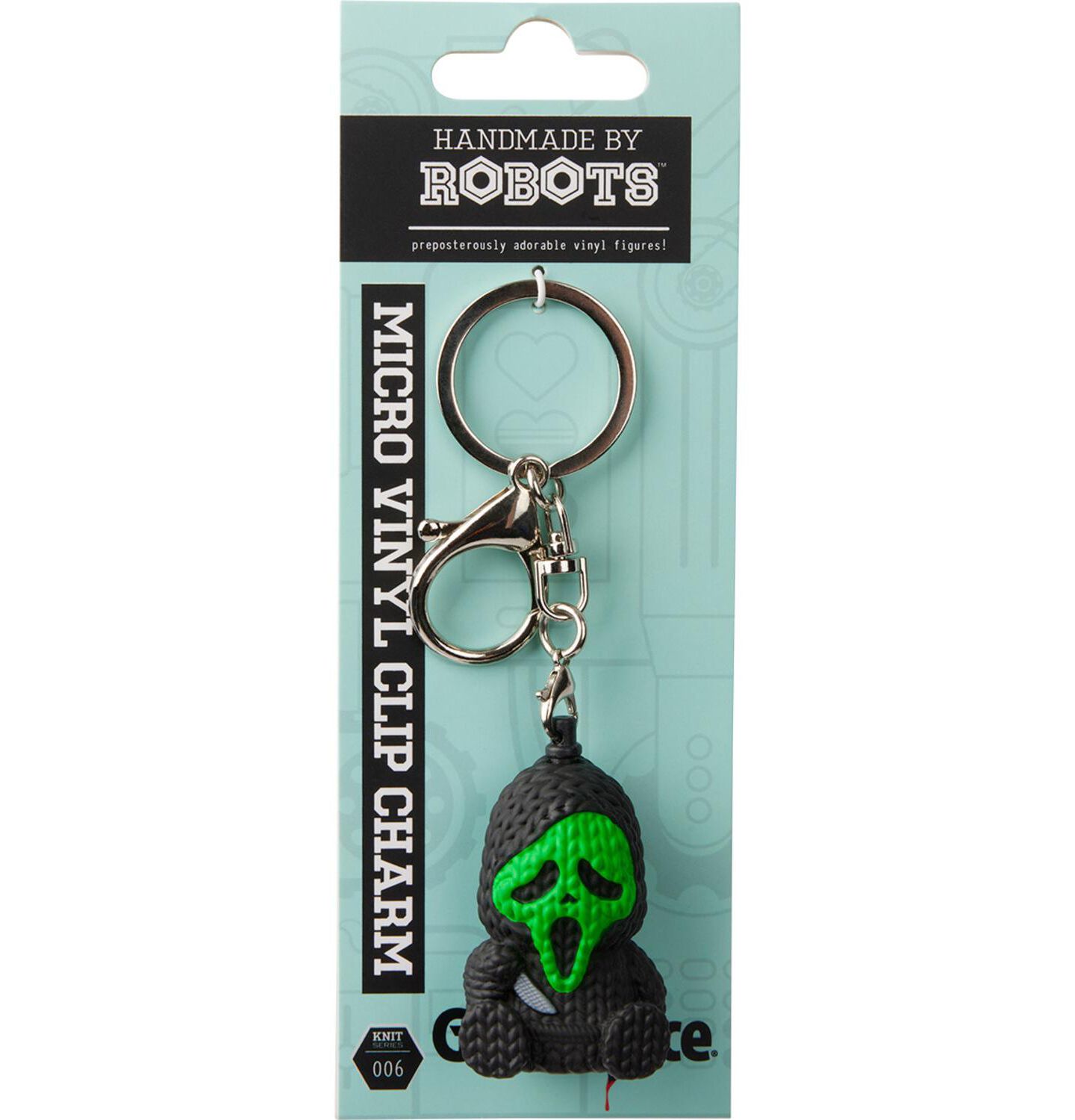 Детские фигурки Handmade By Robots Ghost Face #006 Limited Edition 1.75" Vinyl Micro Charm, Ages 3+ — фото 3