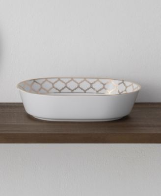 Eternal Palace Gold Oval Vegetable Bowl, 32 OZ