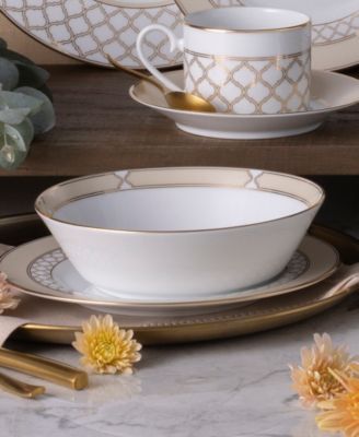 Eternal Palace Gold Set of 4 Soups, 7", 20 OZ