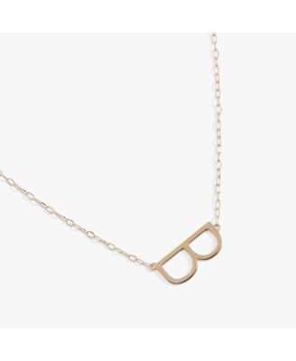 Precious Elongated Initial B