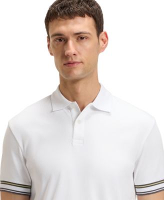 Men's Cotton Slim-Fit Polo Shirt