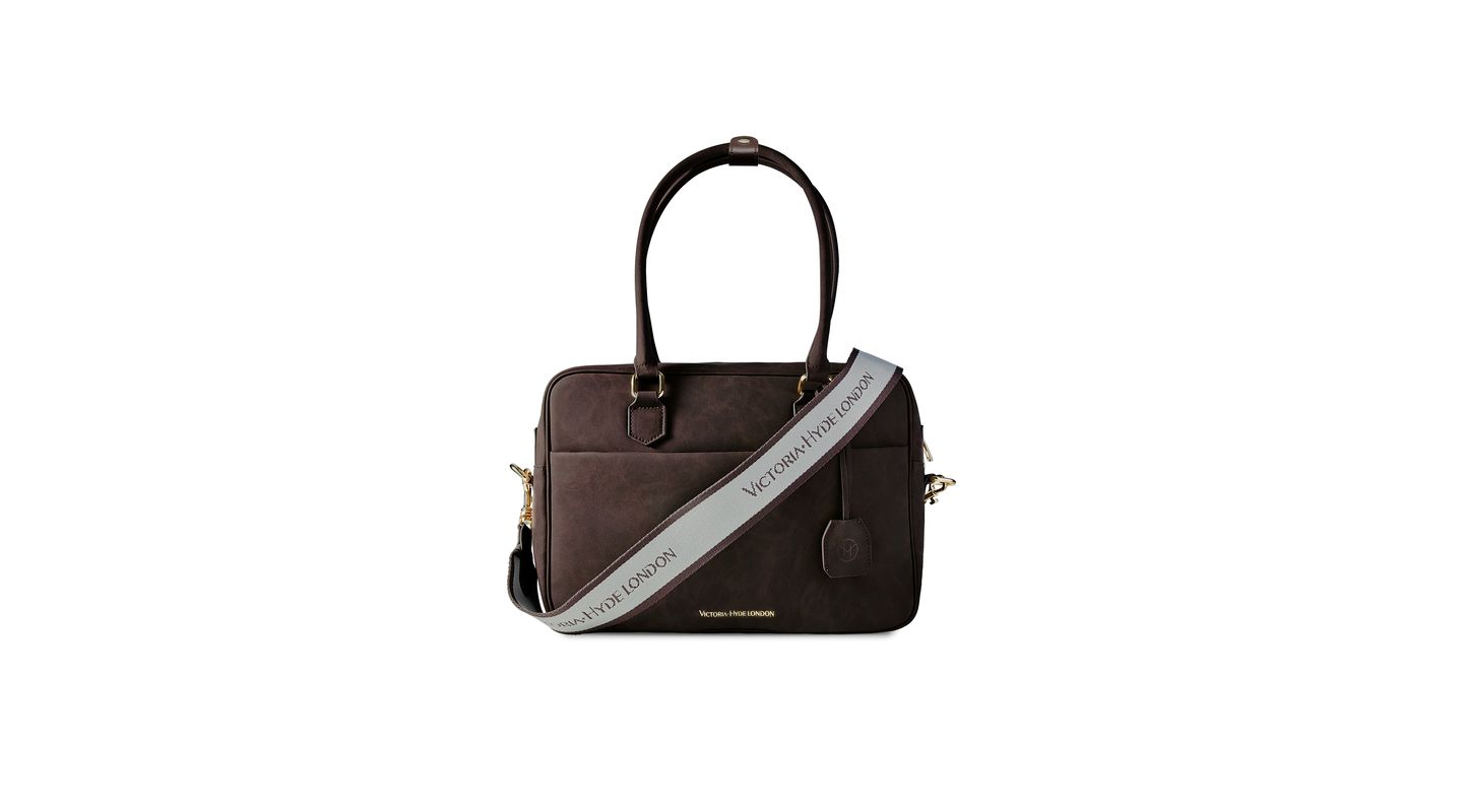 Женская сумка Victoria Hyde London Margaret L Handbag Top Zipper Travel, цвет: Коричневый — фото 1