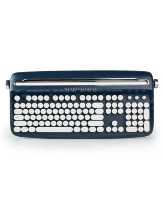 ACTTO B503 Wireless Keyboard Retro Bluetooth Aesthetic Typewriter Style Keyboard with Integrated Stand