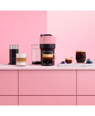 Vertuo Pop+ Coffee and Espresso Maker by DeLonghi with Milk Frother, Candy Pink