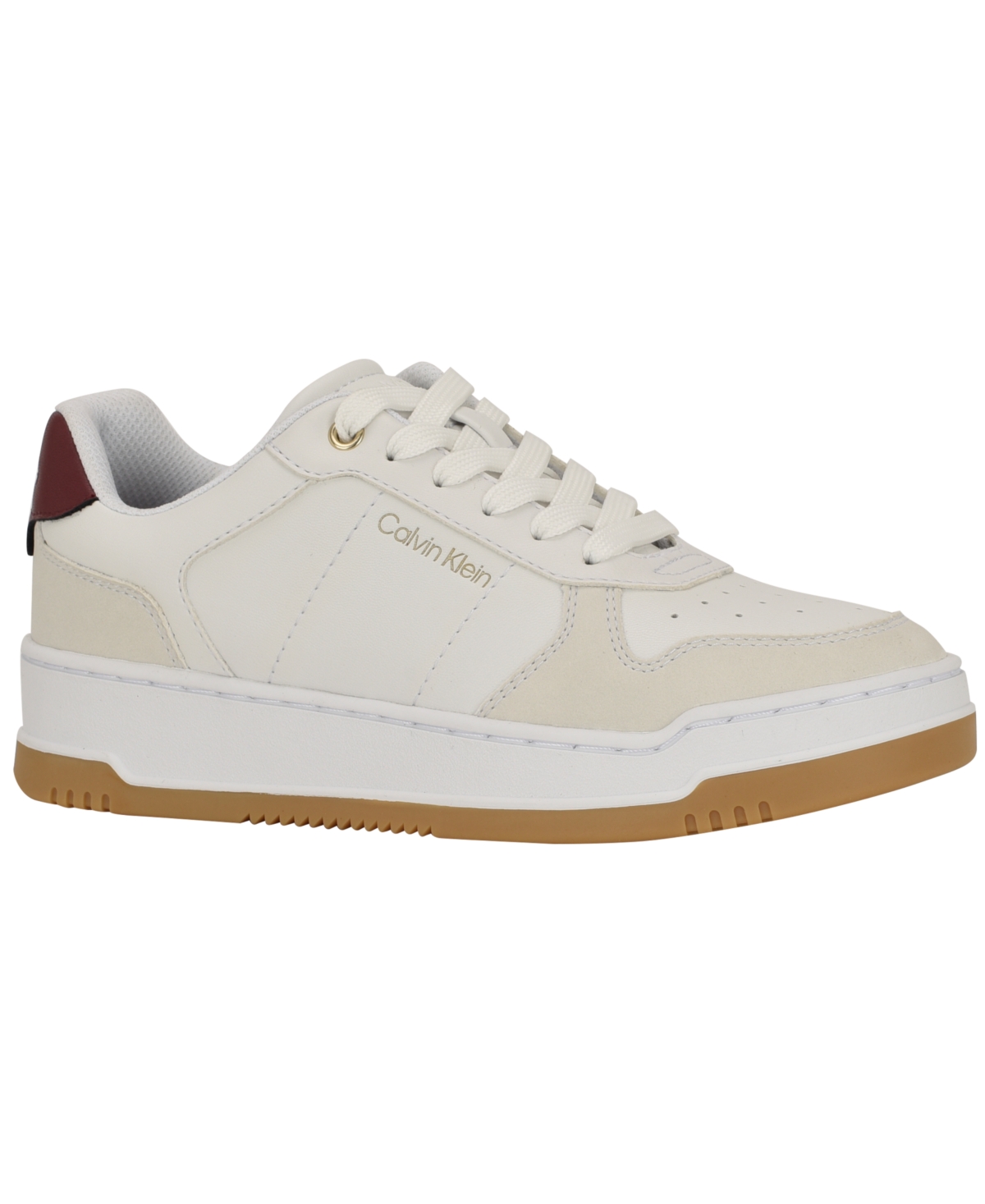 Women's Prizin Round Toe Sneakers - White/Red