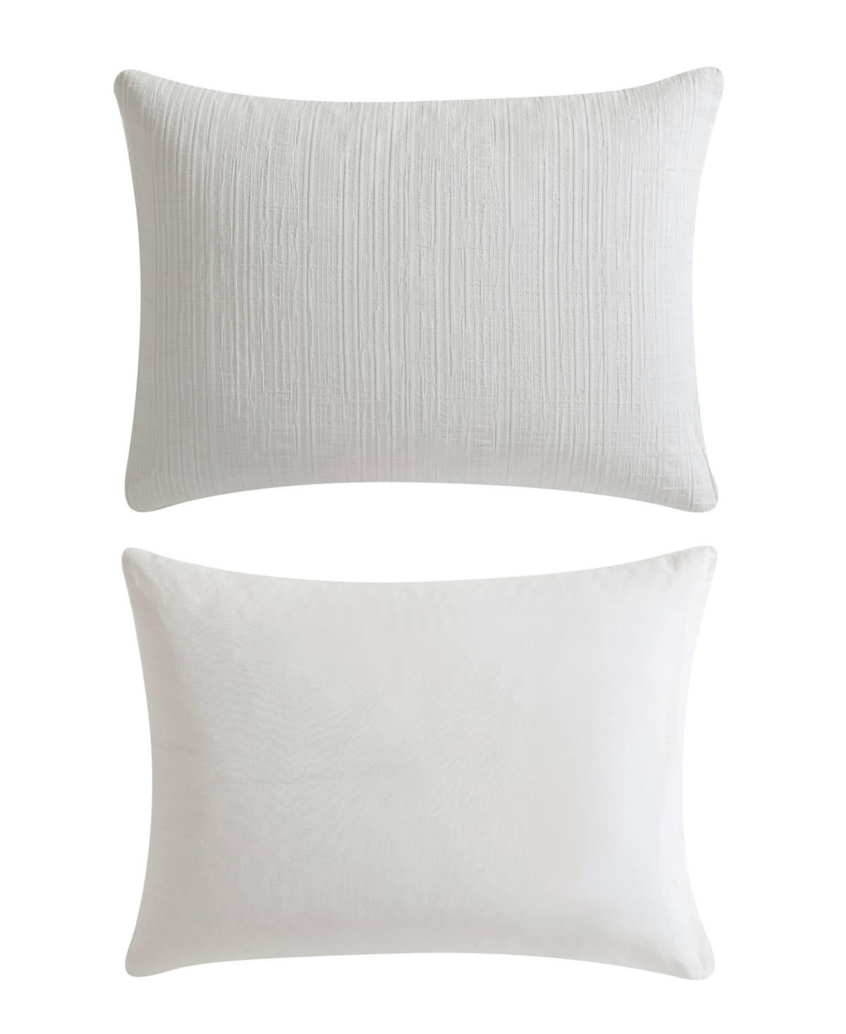 Vera Wang Bark Texture Cotton Jacquard 3-Pc. Duvet Cover Set