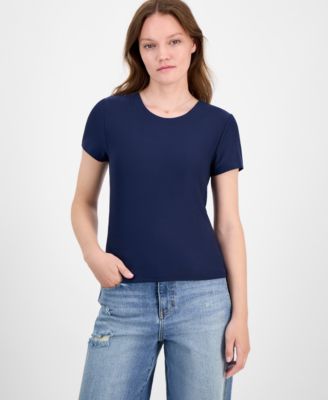 Hippie Rose - Juniors' Short-Sleeve Crewneck Tee