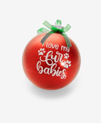 Pets Red Ball Ornament, Macy's Exclusive