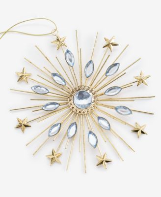 Berry Tones Gem Snowflake Ornament, Macy's Exclusive