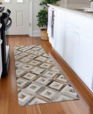 Bozeman Washable BM7 2'3''x7'6'' Runner Area Rug