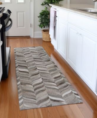 Bozeman Washable BM11 2'3''x7'6'' Runner Area Rug