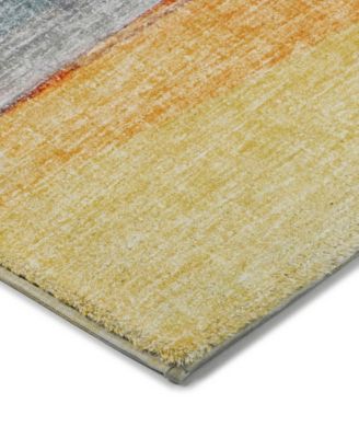 Boca Washable BO5 8'x8' Round Area Rug