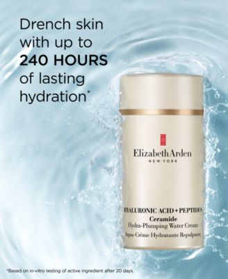 Hyaluronic Acid + Peptides Ceramide Hydra-Plumping Water Cream, 1.7 oz.