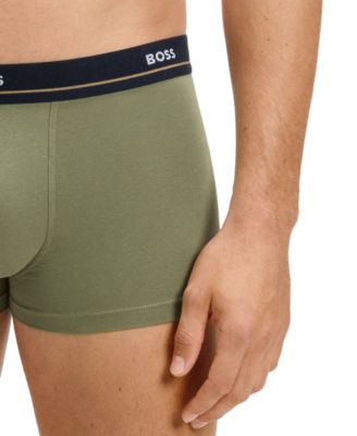 Men's Essential 5-Pk. Logo Waistband Trunks