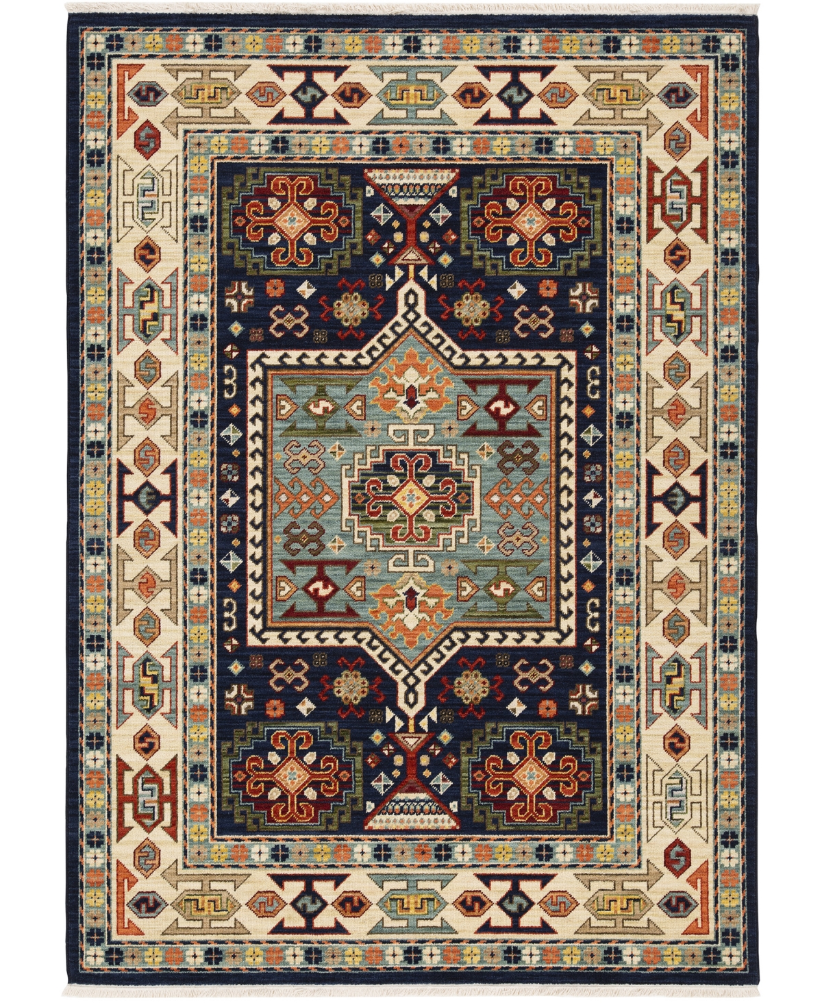 Oriental Weavers Lilihan 041h6 7'10"x10'10" Area Rug In Multi