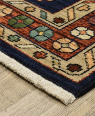 Oriental Weavers Lilihan 090b6 Rug Collection In Blue
