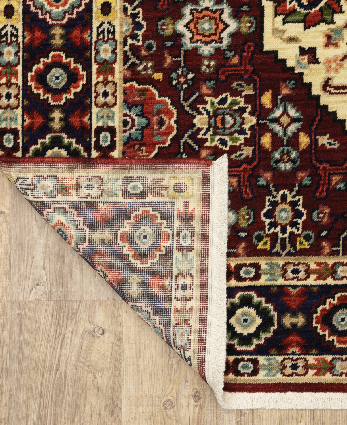 Oriental Weavers Lilihan 1802w 2'6"x12' Runner Area Rug In Brown