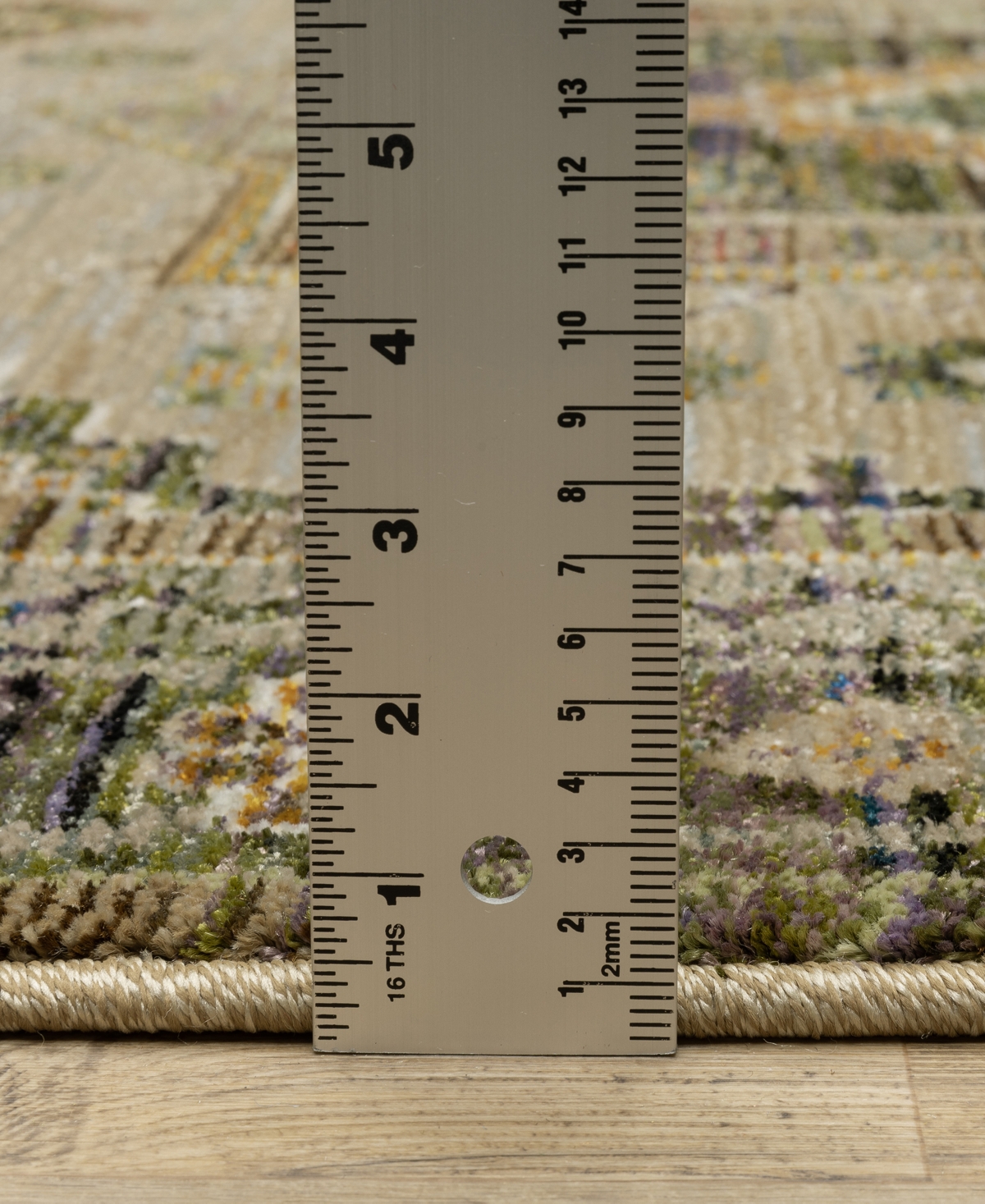 Oriental Weavers Andorra 2442d 2'6"x12' Runner Area Rug In Gray